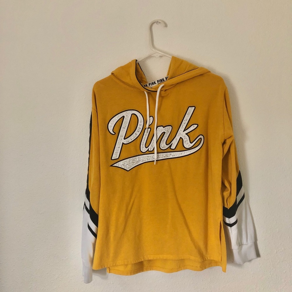 Yellow Victoria’s Secret PINK Brand Hoodie